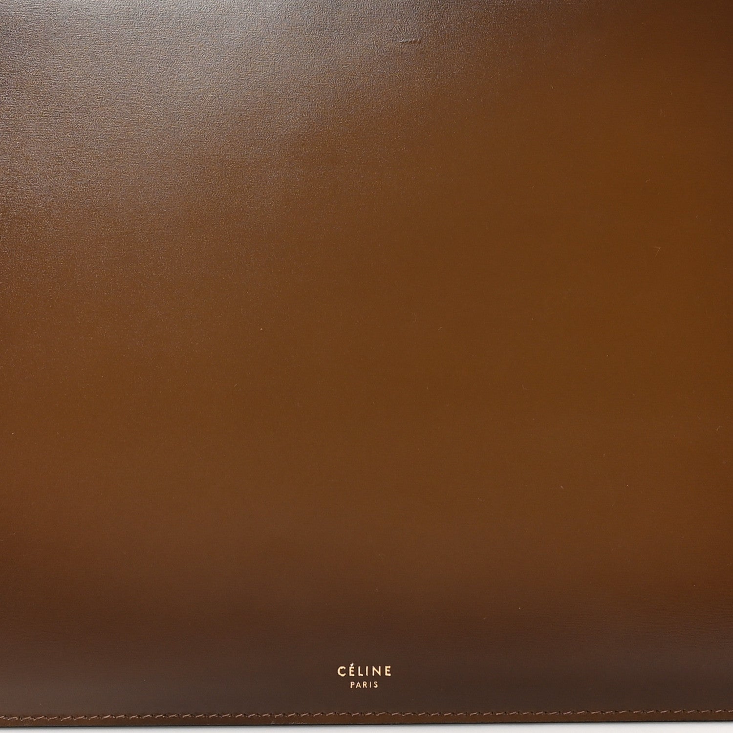 Celine Patina Box Calfskin Medium Clasp Bag Camel 7 of 9