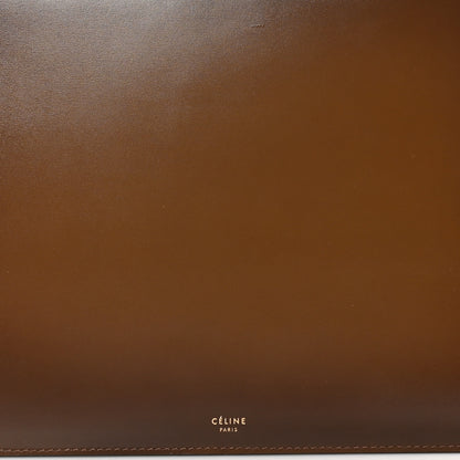 Celine Patina Box Calfskin Medium Clasp Bag Camel 7 of 9