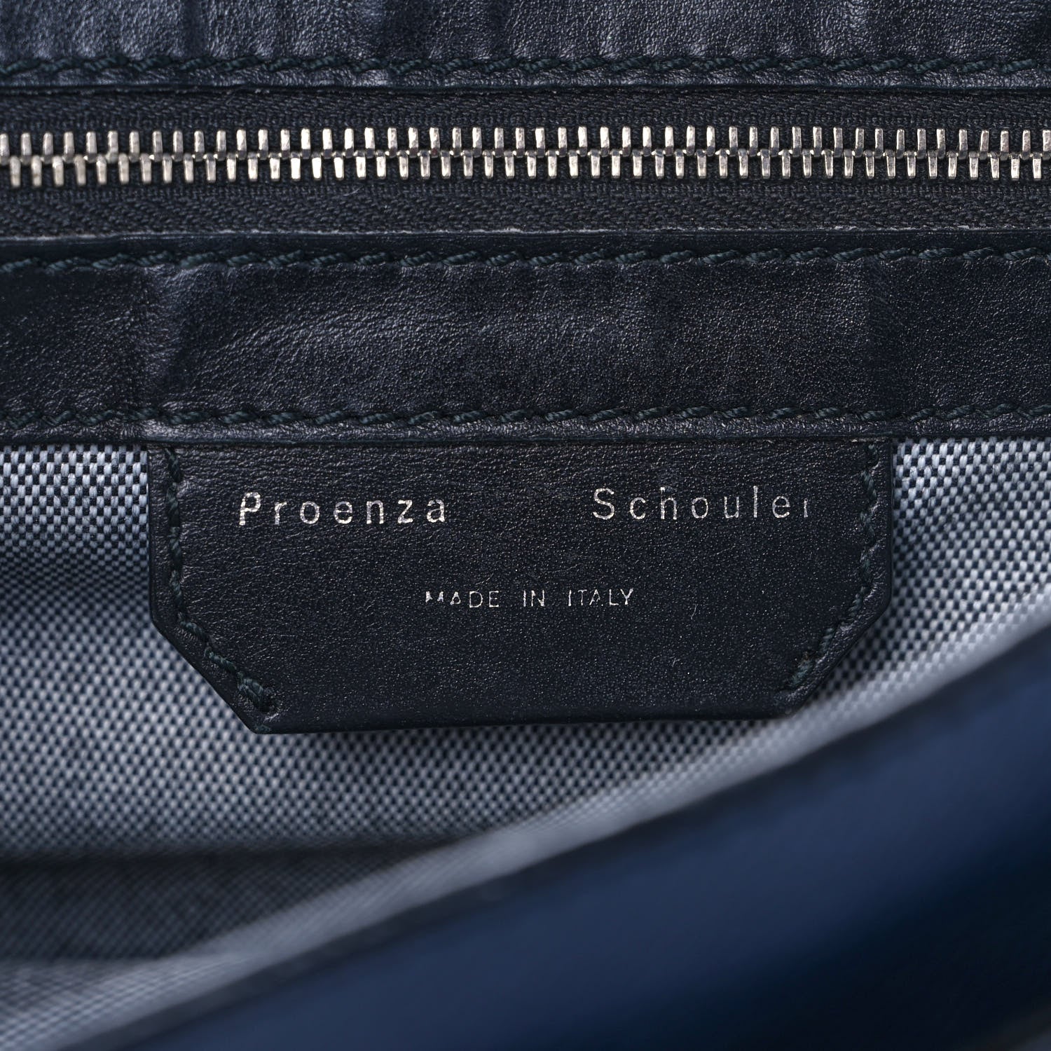 Proenza Schouler Lambskin Tiny PS1 Satchel Midnight 5 of 9