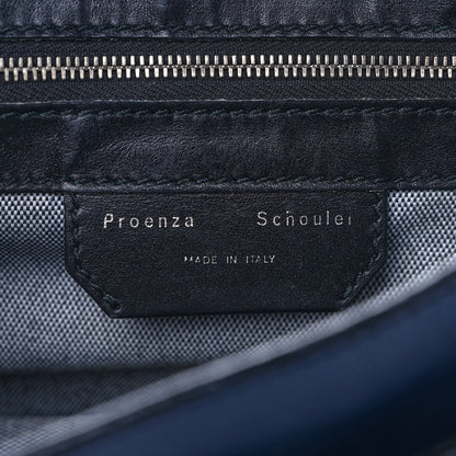 Proenza Schouler Lambskin Tiny PS1 Satchel Midnight 5 of 9