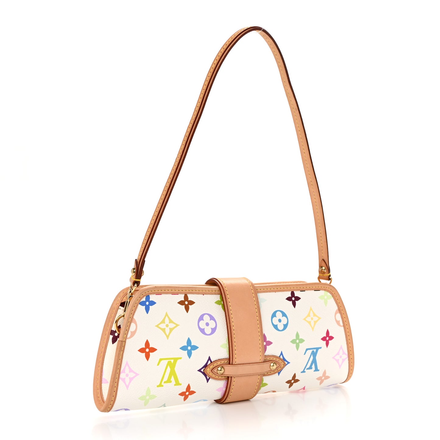 Monogram Multicolor Shirley White