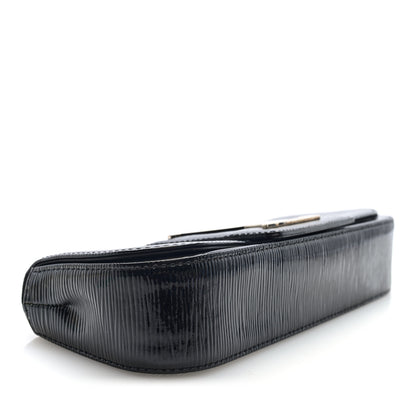 Louis Vuitton Epi Electric Sobe Clutch Black Black 4 of 9