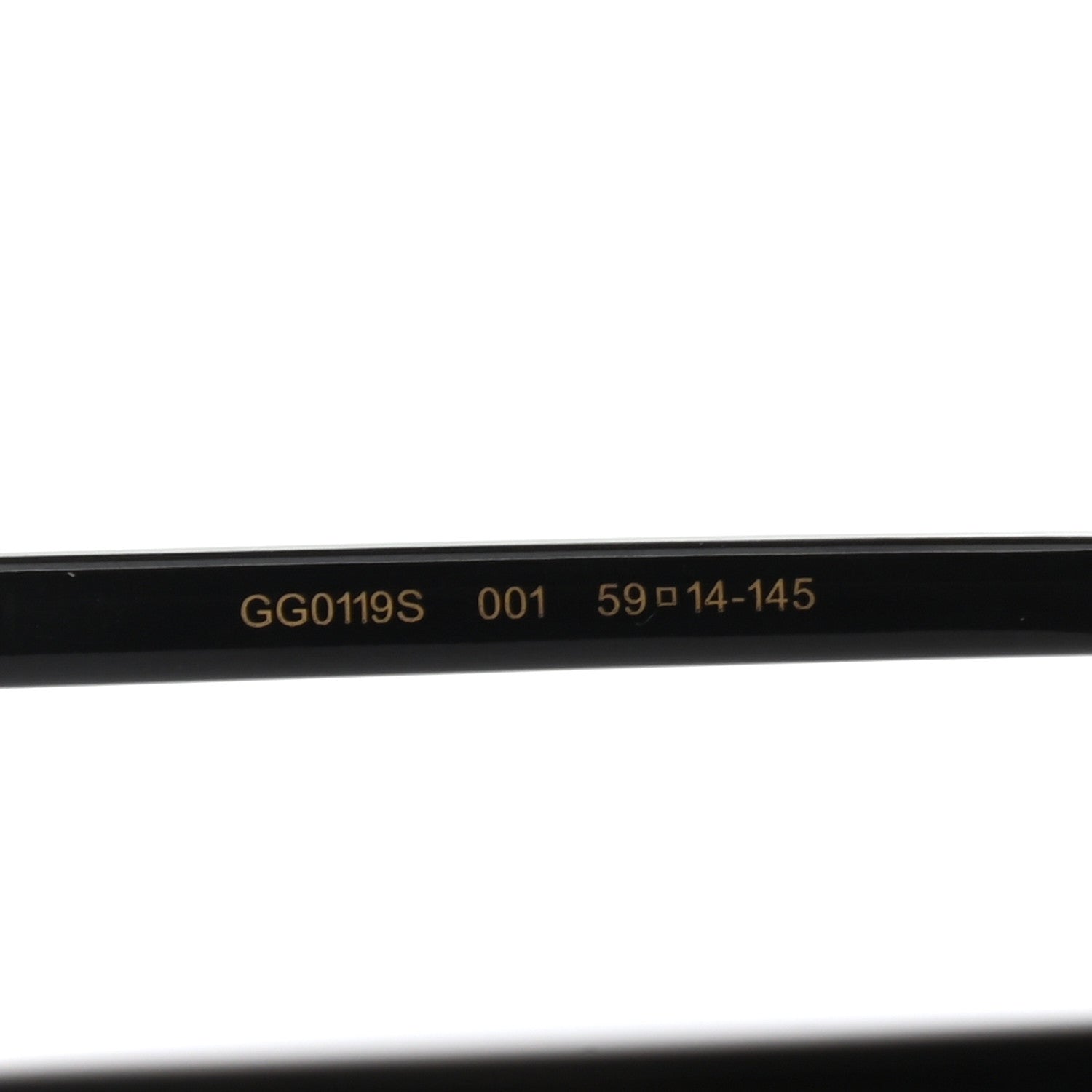 Gucci Aviator Sunglasses GG0119S Black 12 of 15