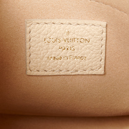 Louis Vuitton Empreinte Monogram Giant Speedy Bandouliere 20 Creme Rose Trianon 6 of 9
