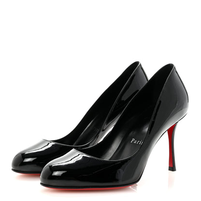 Christian Louboutin Patent Dolly 85 Pumps 35.5 Black 4 of 9