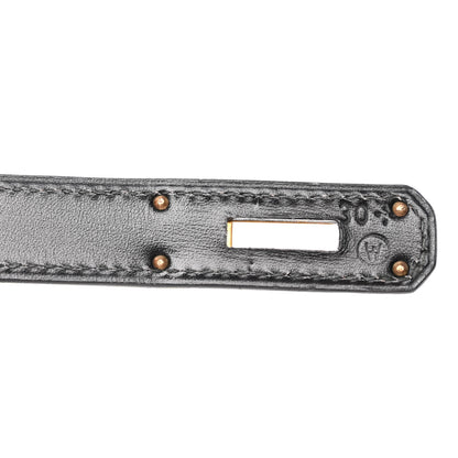 Hermes Box Kelly Sellier 28 Black 7 of 13