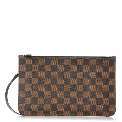 Louis Vuitton Damier Ebene Neverfull MM GM Pochette 1 of 8