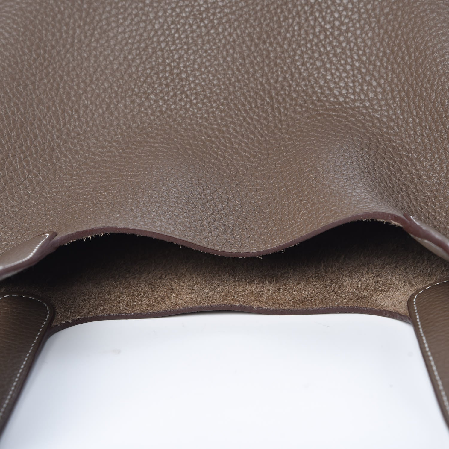 Hermes Taurillon Clemence Picotin Lock 18 PM Etoupe 9 of 17