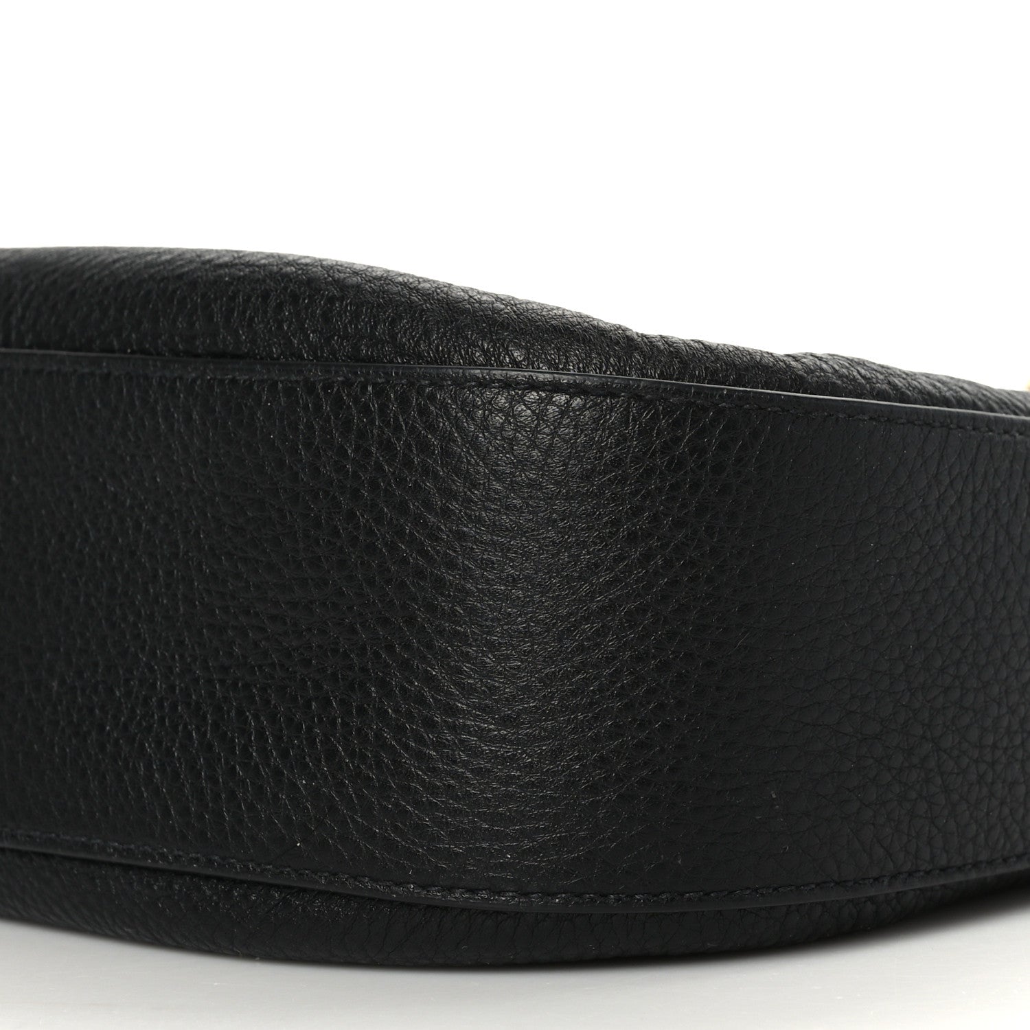 Prada Vitello Phenix Zippered Messenger Hobo Black 8 of 8