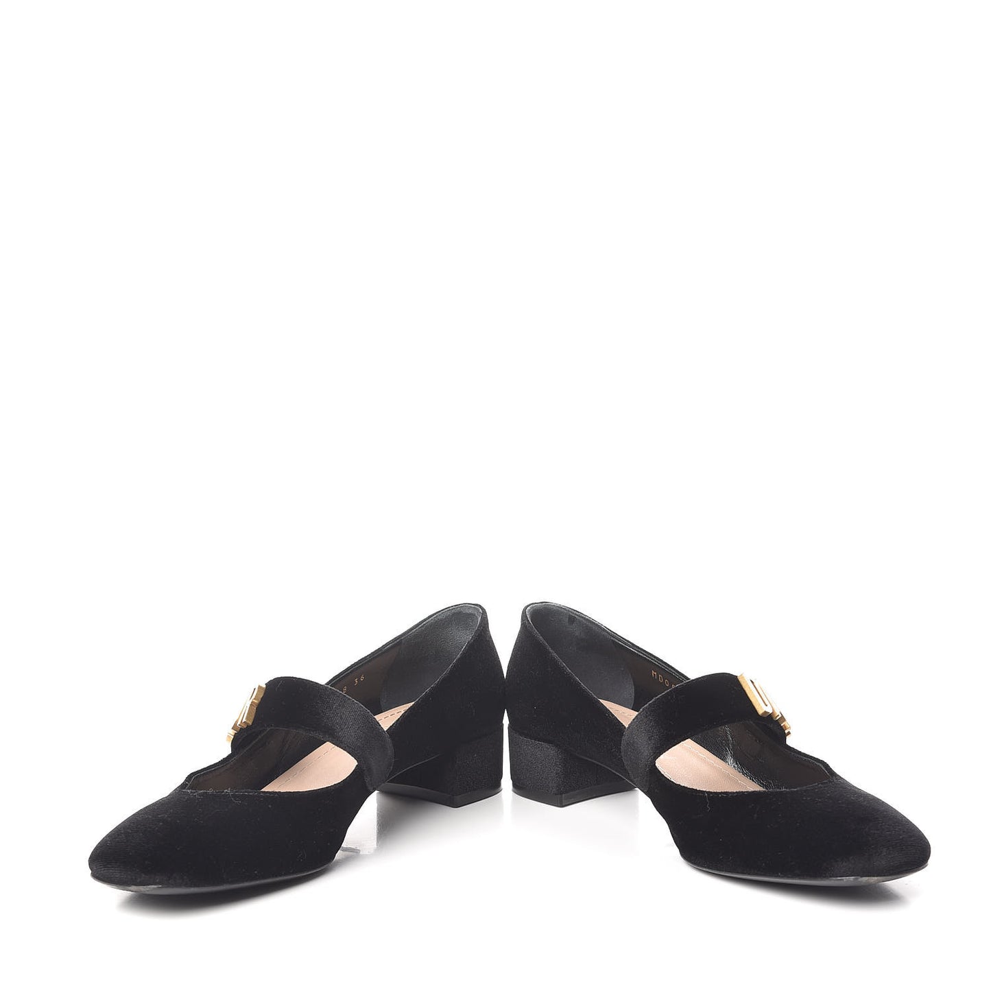 Velvet Baby-D Ballet Pumps 36 Black