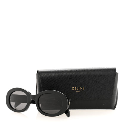 Celine Acetate Triomphe 01 Sunglasses CL 40194U Black 7 of 7