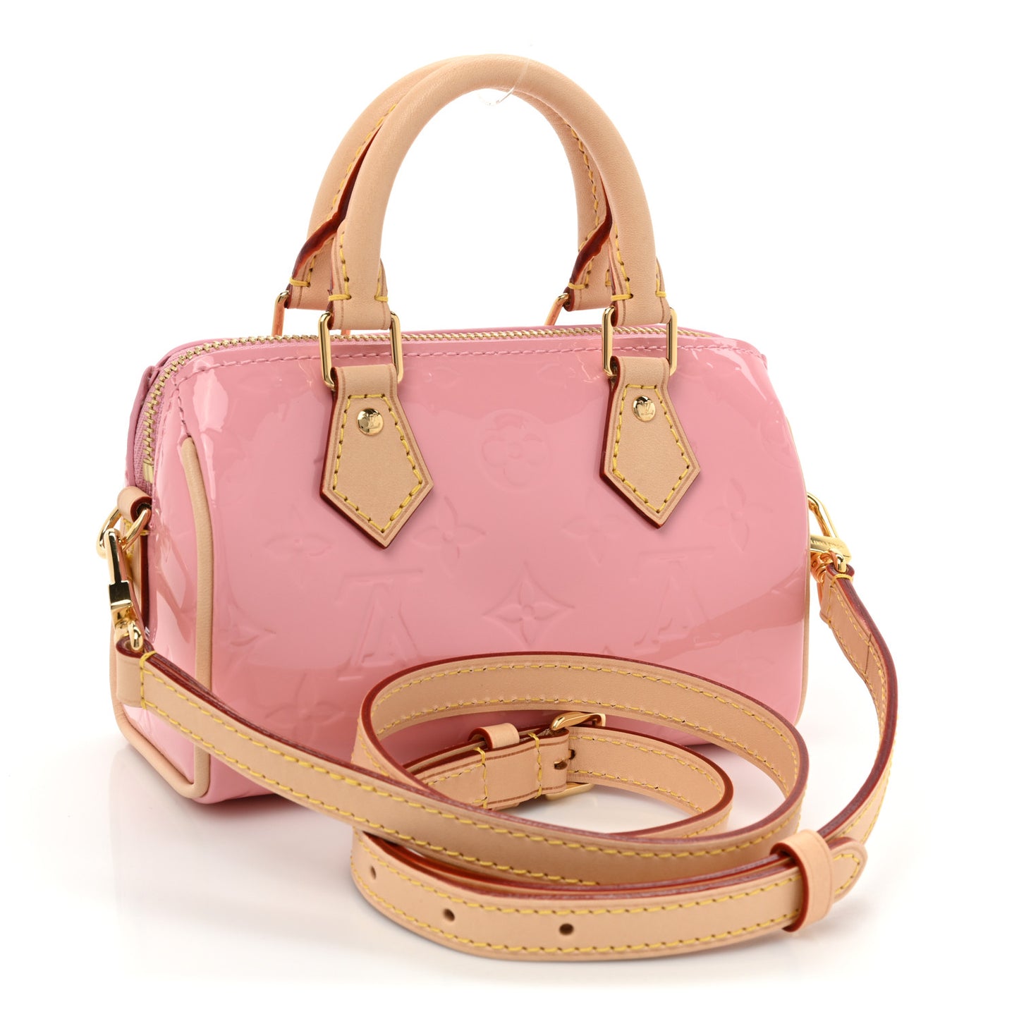 Vernis Monogram Nano Speedy Mochi Pink