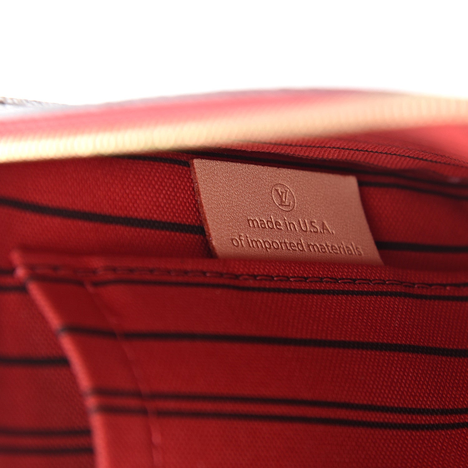 Louis Vuitton Monogram Neverfull MM GM Pochette Cherry 6 of 10