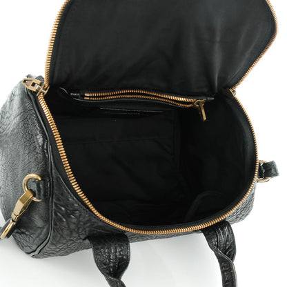 Alexander Wang Pebbled Lambskin Rockie Black Antique Brass Hardware 5 of 8