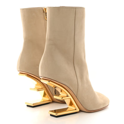 Fendi Nubuck Fendi First 95mm Ankle Boots 38.5 Roger 4 of 9