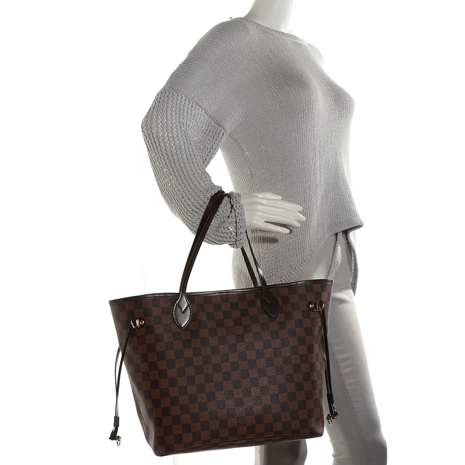 Louis Vuitton Damier Ebene Neo Neverfull MM 2 of 8