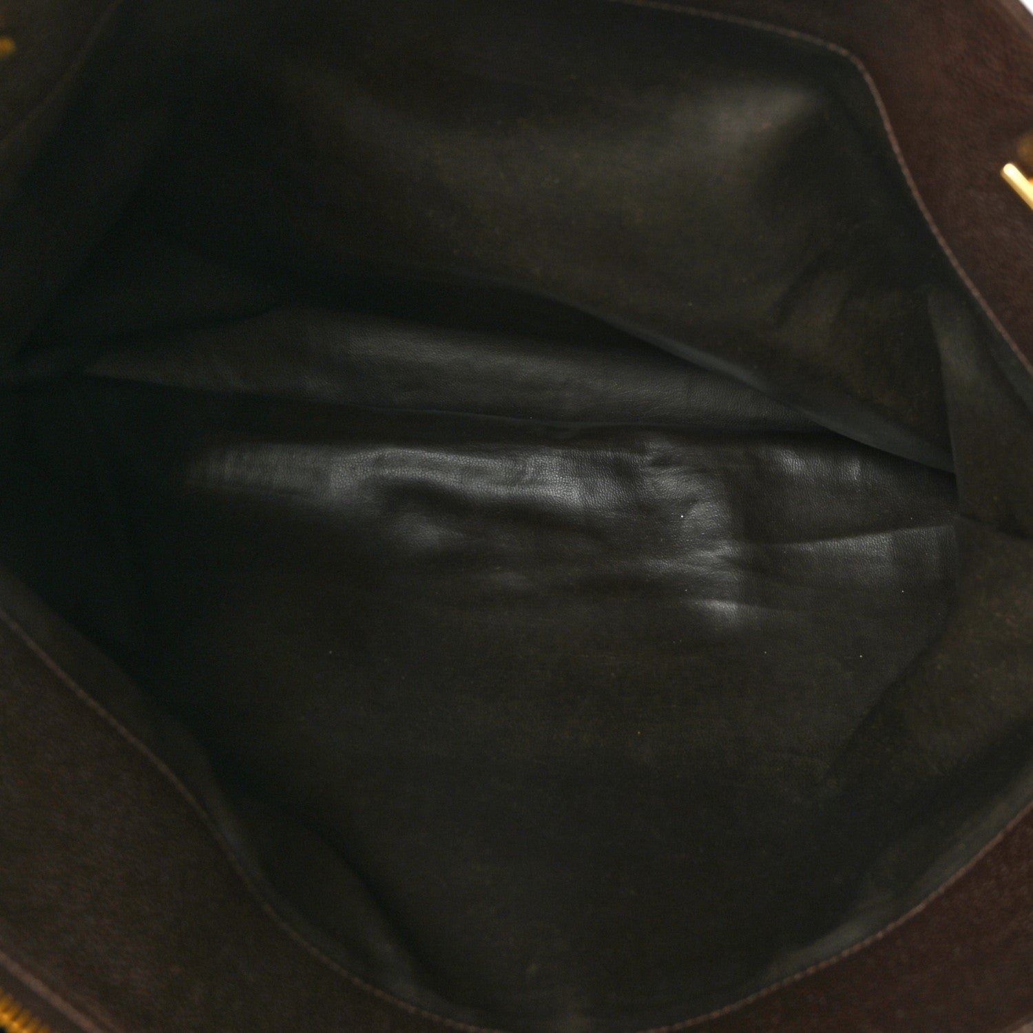 Chanel Caviar XL Weekender Bag Brown 5 of 15