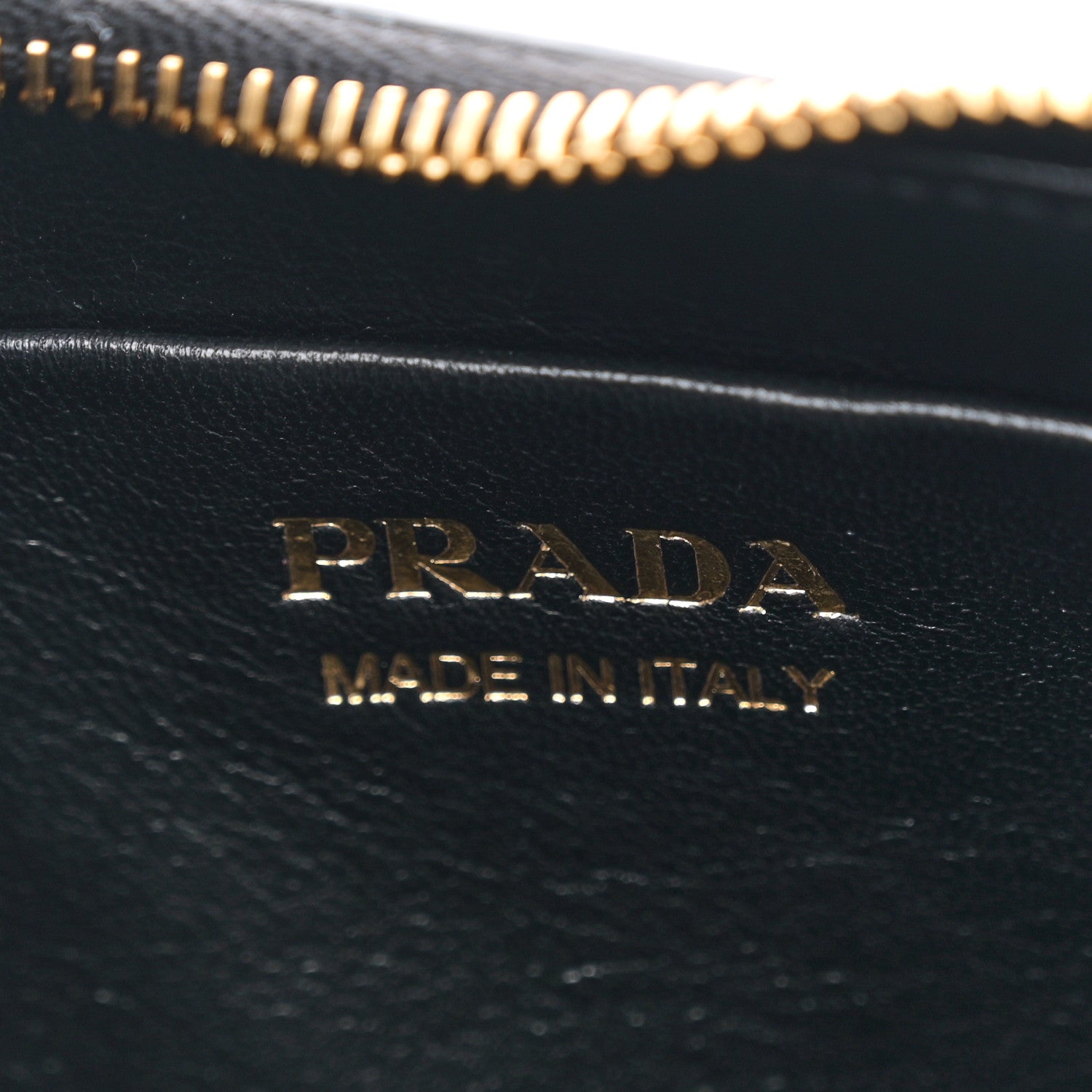 Prada Soft Calfskin Arque Shoulder Bag Black 6 of 9