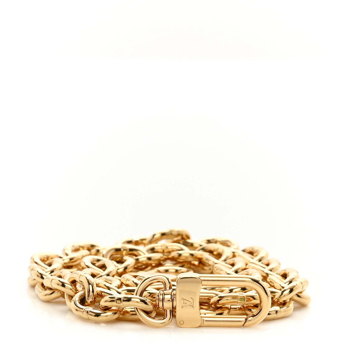 Louis Vuitton Metal Pochette Accessories Chain Strap Gold 1 of 3