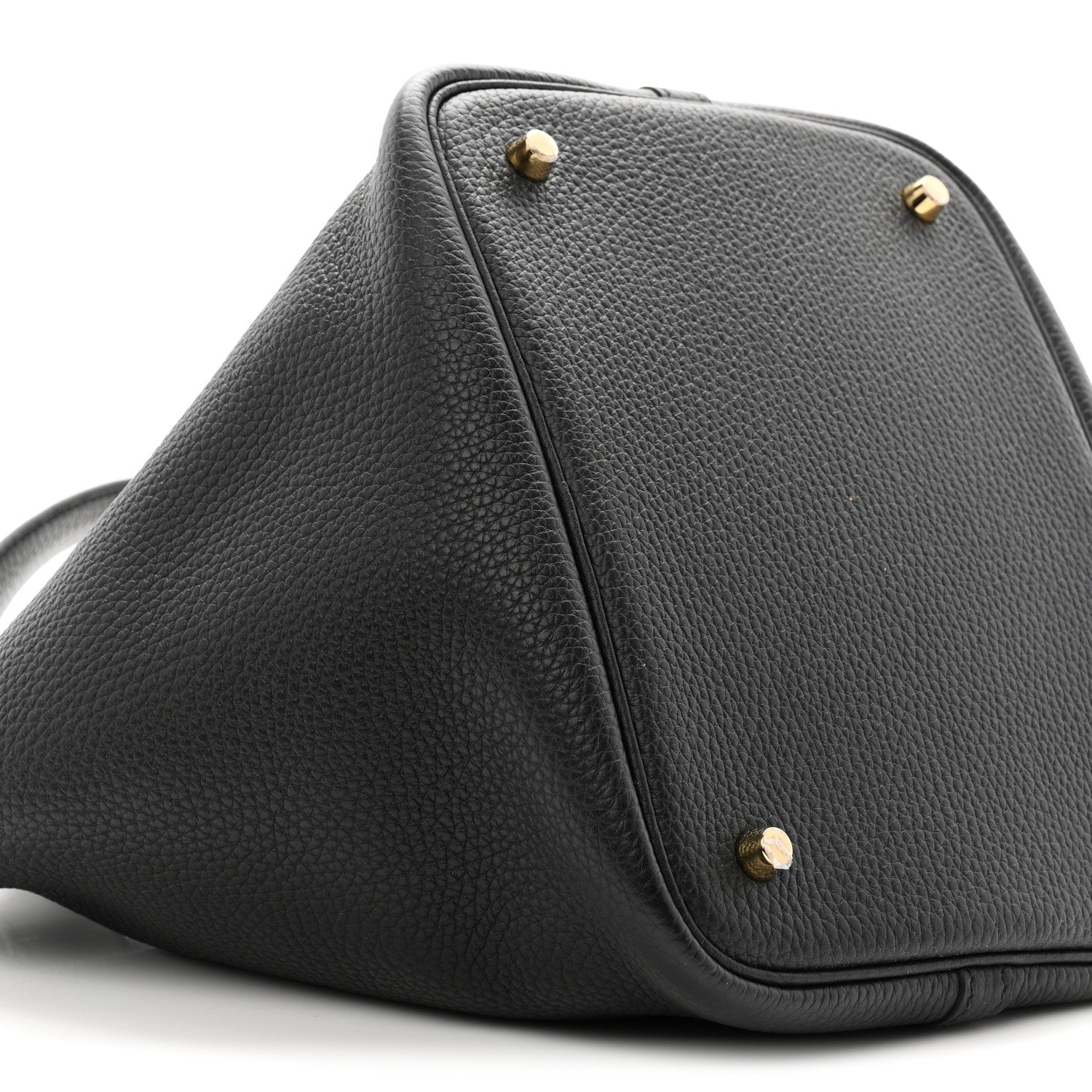 Hermes Taurillon Clemence Picotin Lock 22 MM Black 9 of 10