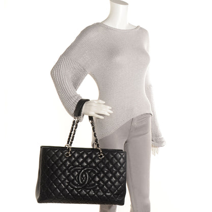 Chanel Caviar XL Grand Shopping Tote GST Black 2 of 9