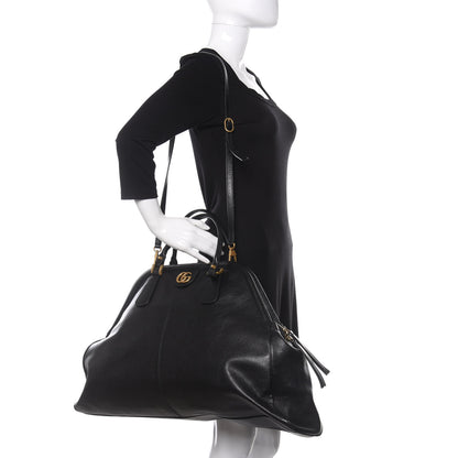 Gucci Calfskin XL Re(Belle) Top Handle Bag Black 2 of 11