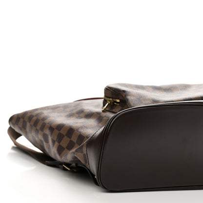 Louis Vuitton Damier Ebene Montsouris GM Backpack 8 of 9