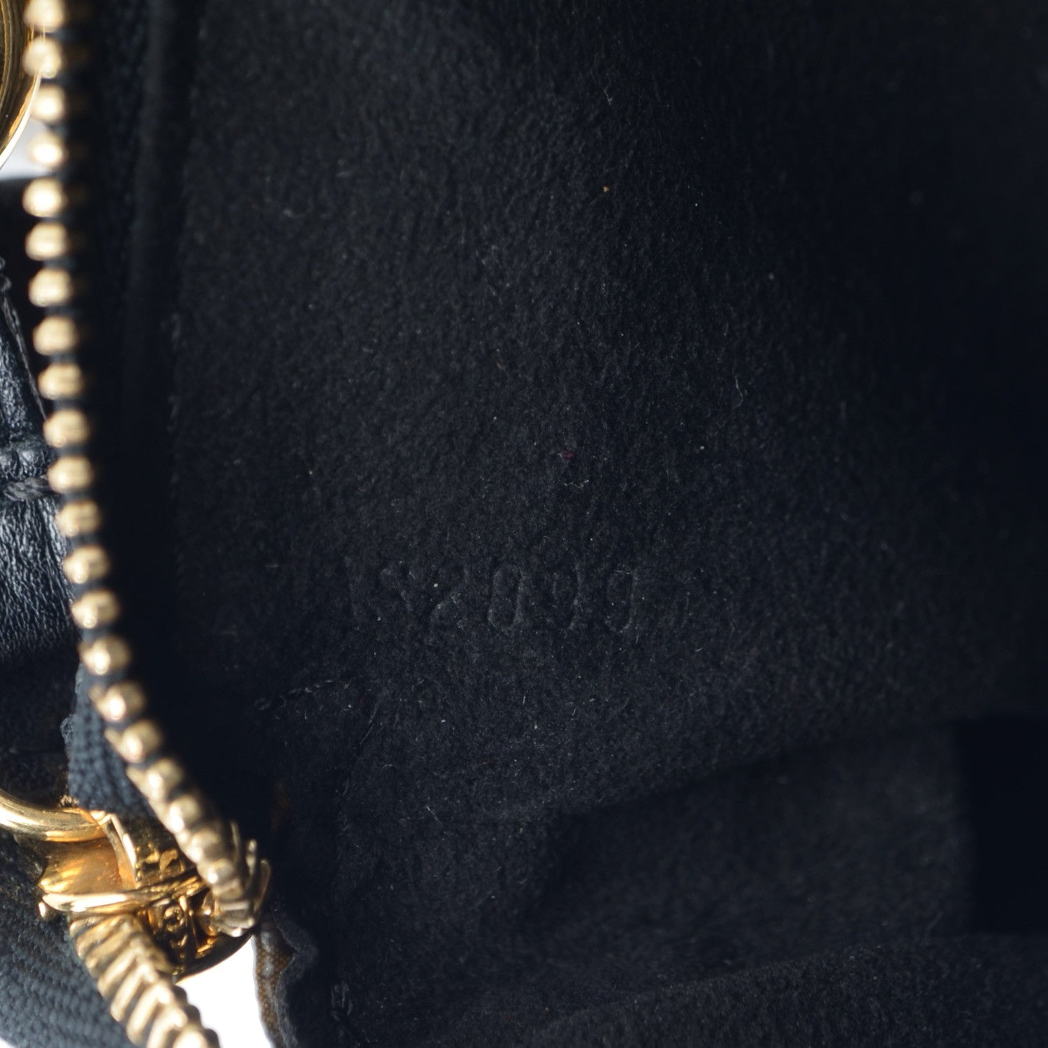 Louis Vuitton Monogram Sequins Eclipse Mini Pochette Gold 6 of 7