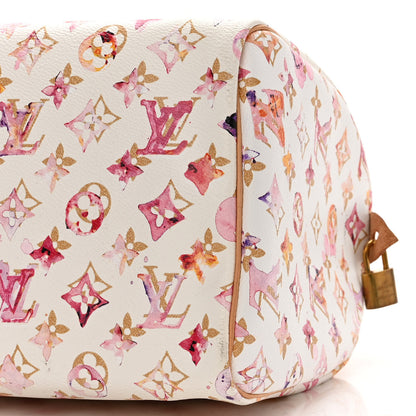 Louis Vuitton Watercolor Aquarelle Speedy 30 White 10 of 11