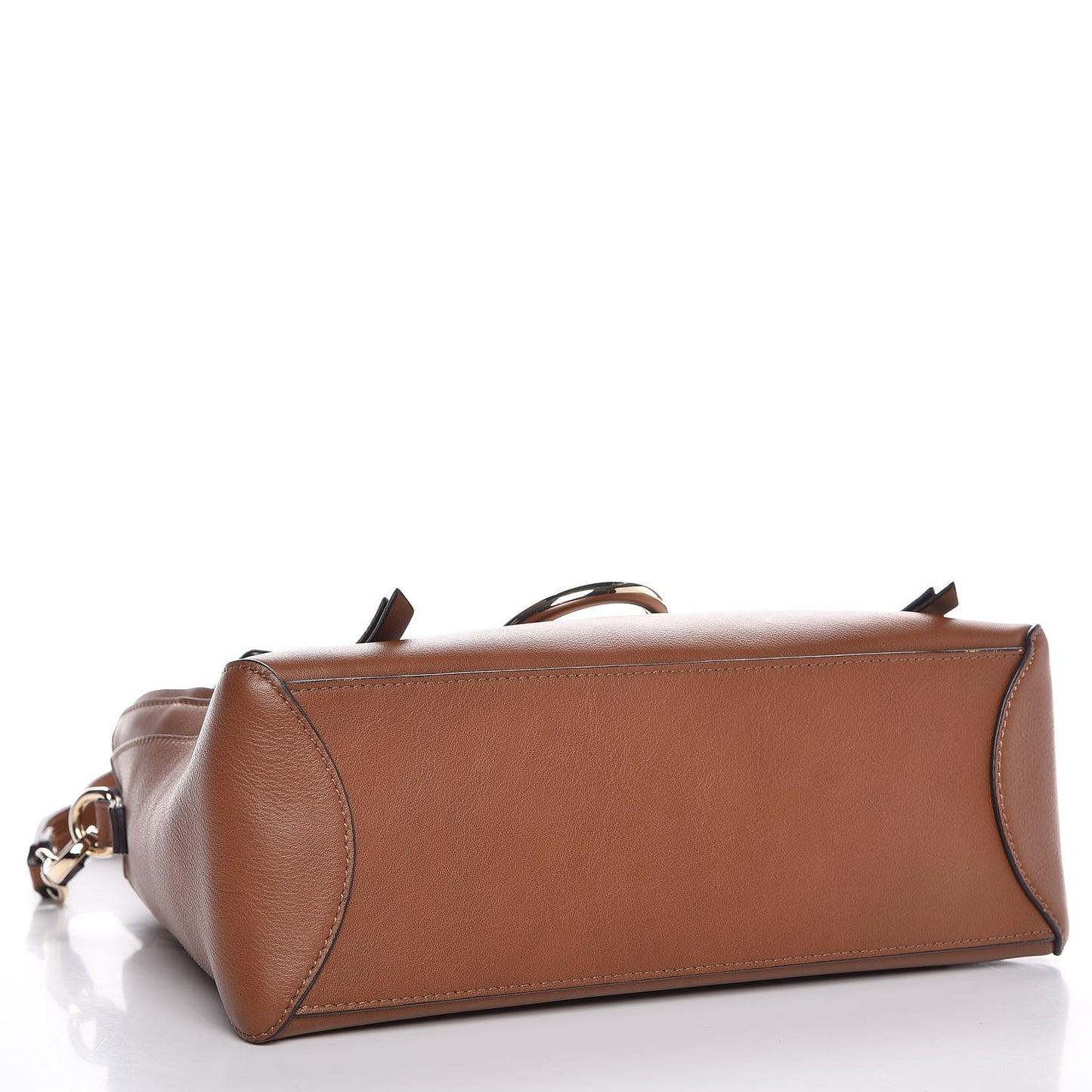 Calfskin Small Faye Day Shoulder Bag Tan