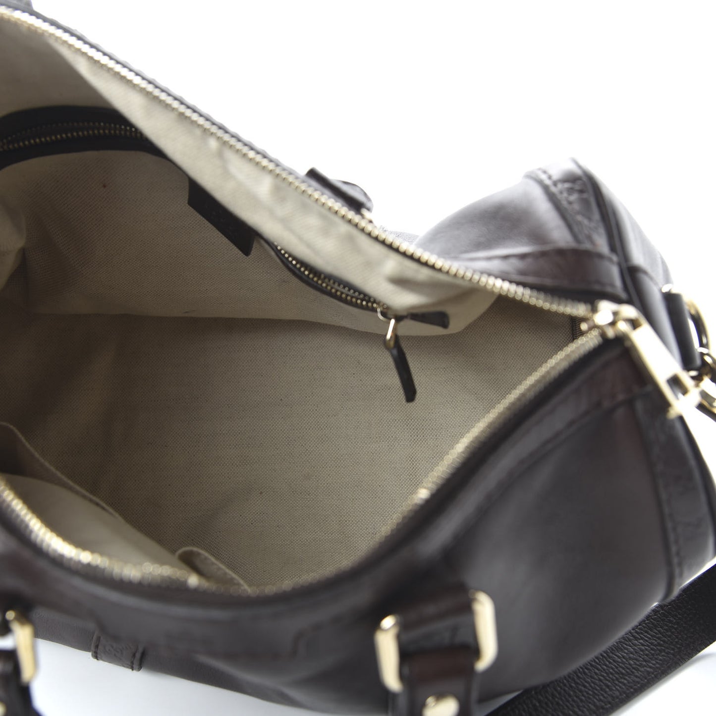 Calfskin Microguccissima Trim Medium Boston Brown