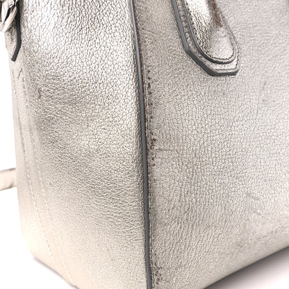 Givenchy Metallic Sugar Goatskin Small Antigona Silver 16 of 18