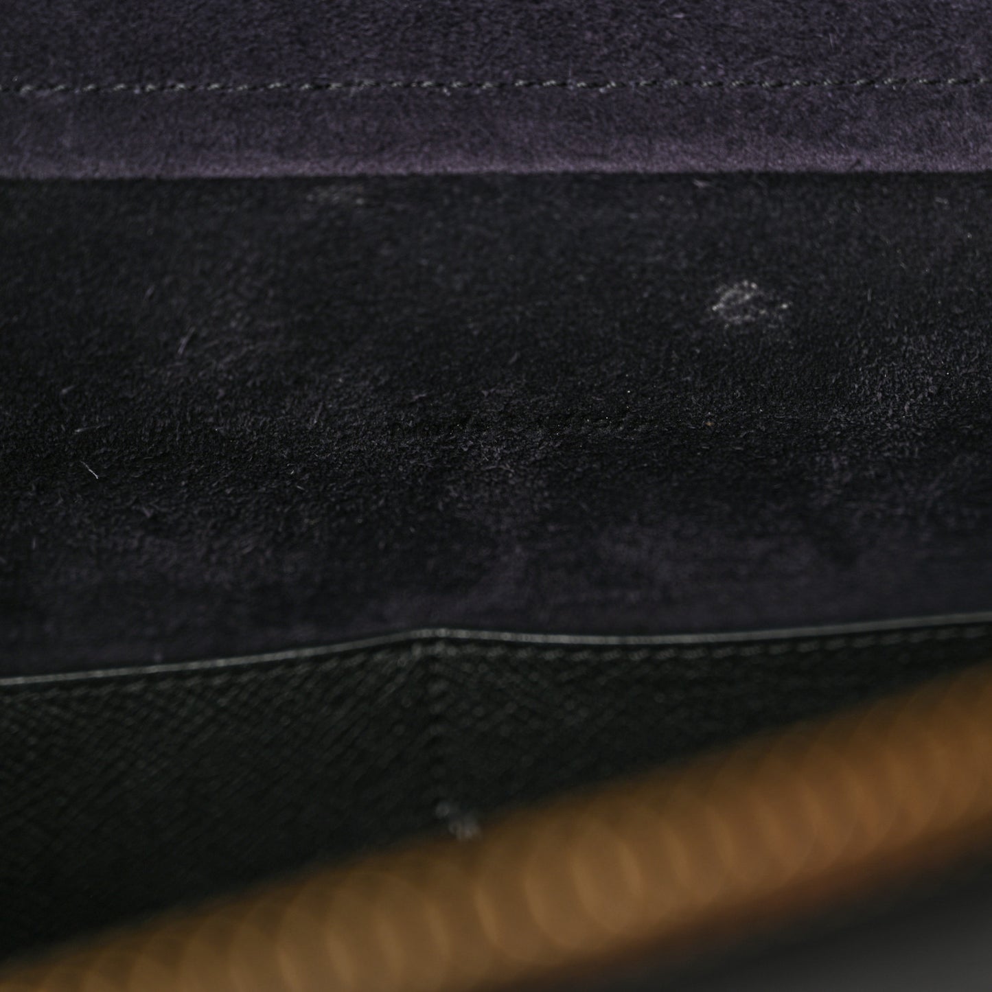 Grained Calfskin Mini Belt Bag Black