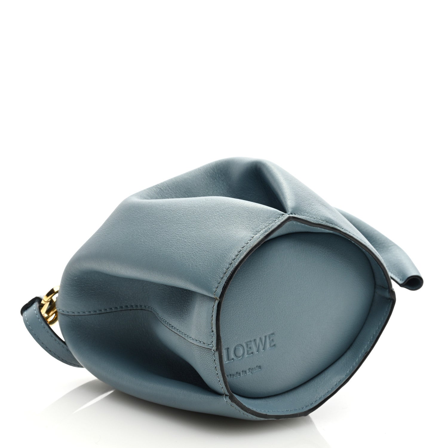 Loewe Calfskin Mini Elephant Crossbody Bag Blue 4 of 9