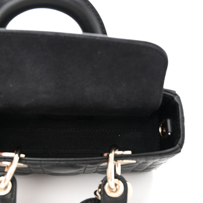 Christian Dior Lambskin Cannage Micro Lady D-Joy Black 5 of 10