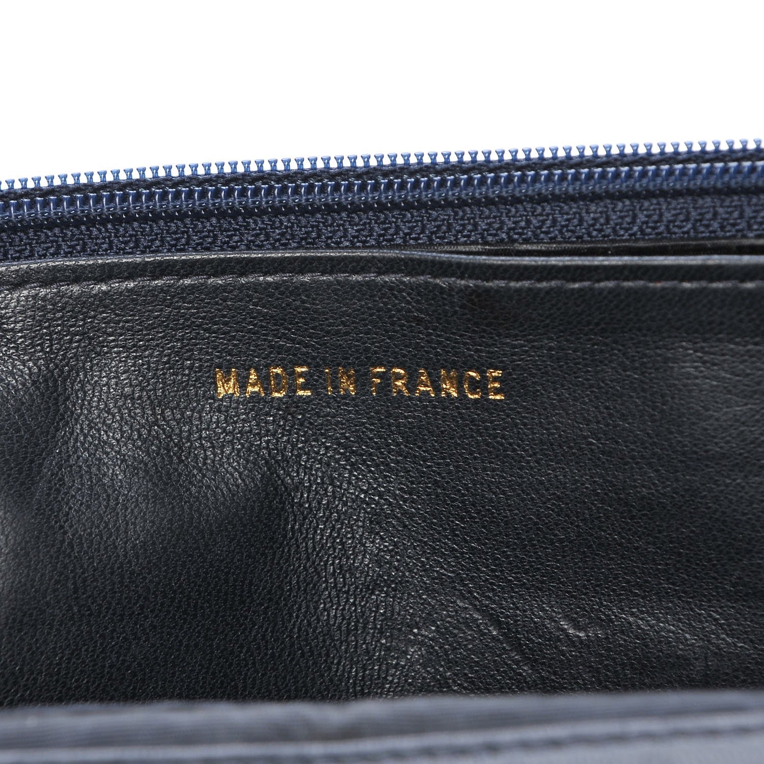 Chanel Caviar Timeless CC Wallet on Chain WOC Navy 7 of 8