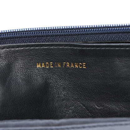 Chanel Caviar Timeless CC Wallet on Chain WOC Navy 7 of 8