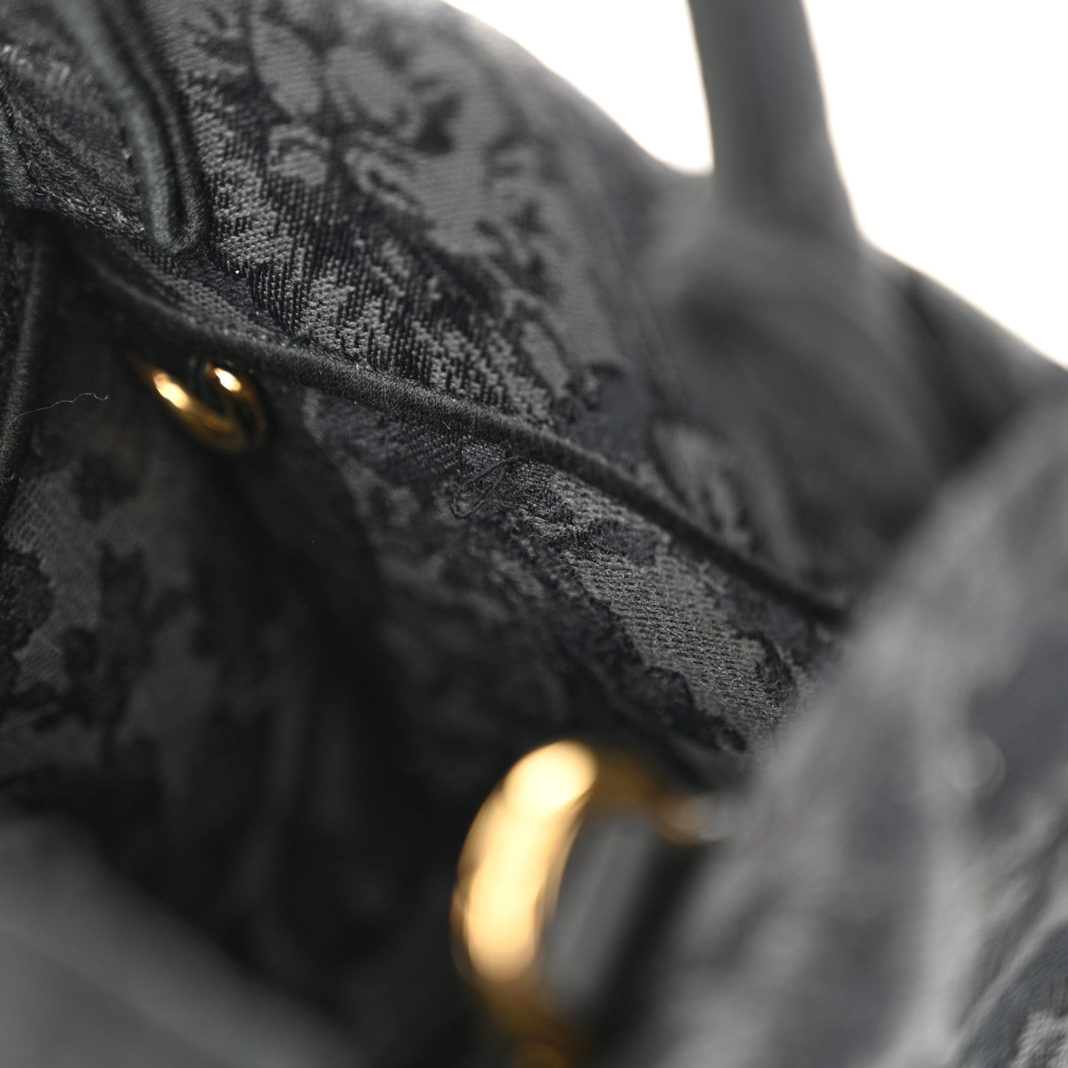 Versace Jacquard Barocco Mini Athena Tote Black 10 of 13