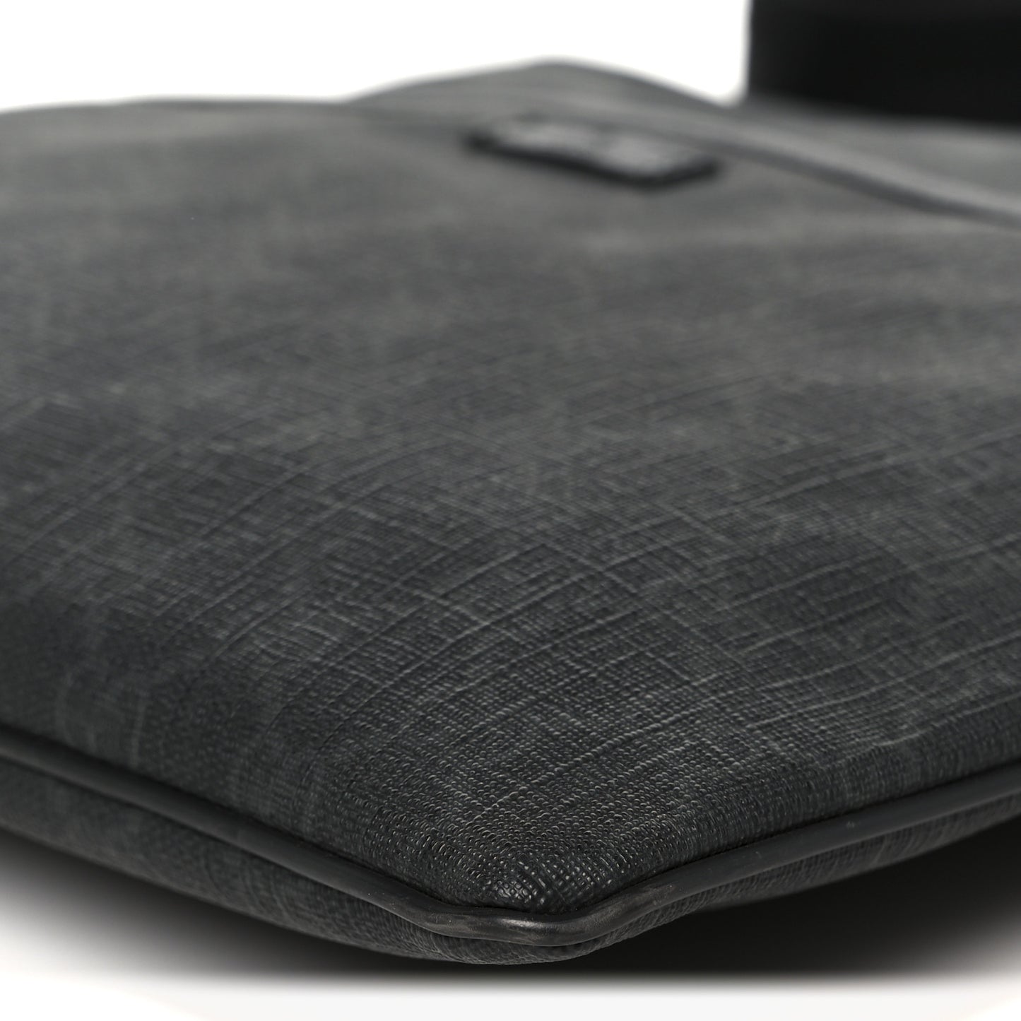 GG Plus Monogram Medium Flat Messenger Bag Black