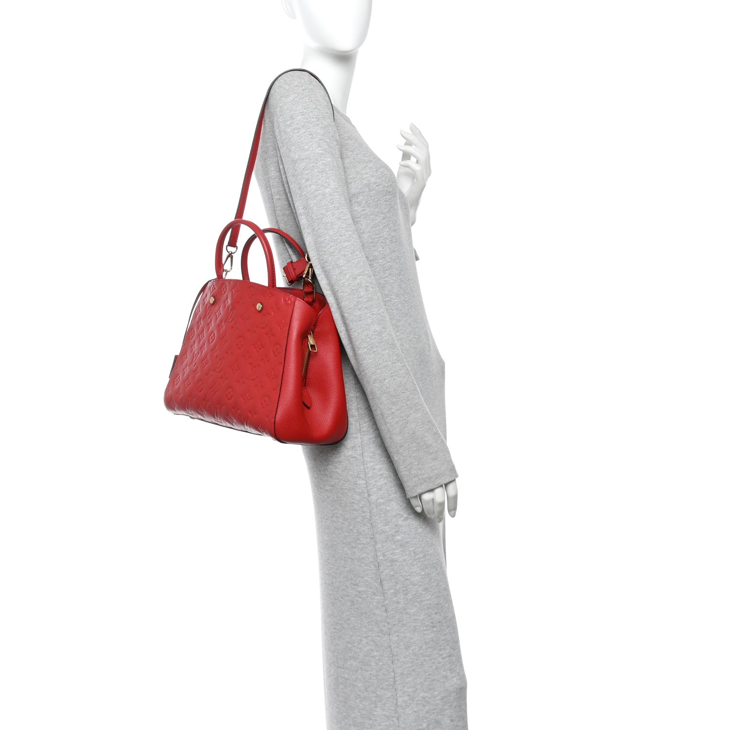 Louis Vuitton Empreinte Montaigne MM Cherry 2 of 9