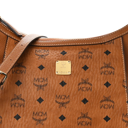 MCM Visetos Medium Luisa Hobo Cognac 8 of 11
