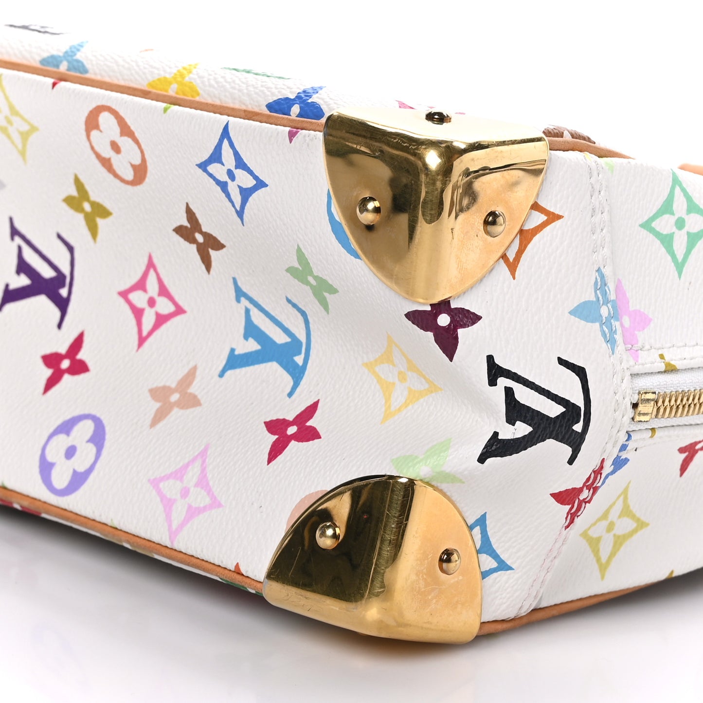Monogram Multicolor Trouville White