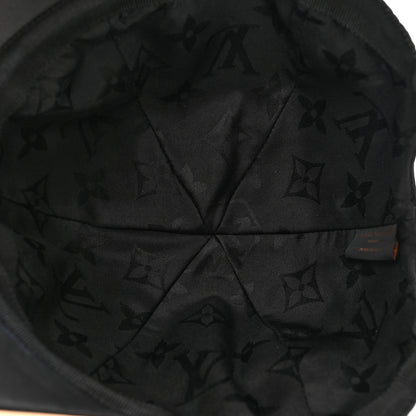 Louis Vuitton Polyester Silk Monogram LV Get Ready Cap M Black 7 of 11