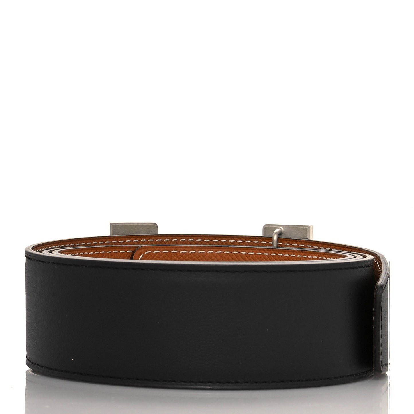 Tadelakt Epsom 42mm Constance 2 H Belt 105 Black Gold