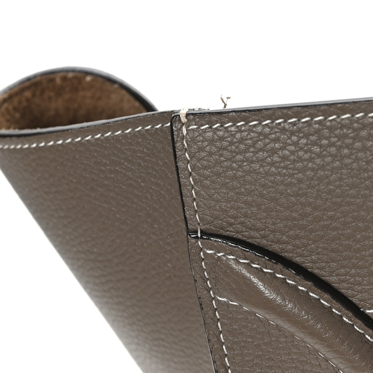 Drummed Calfskin Mini Luggage Souris Souris