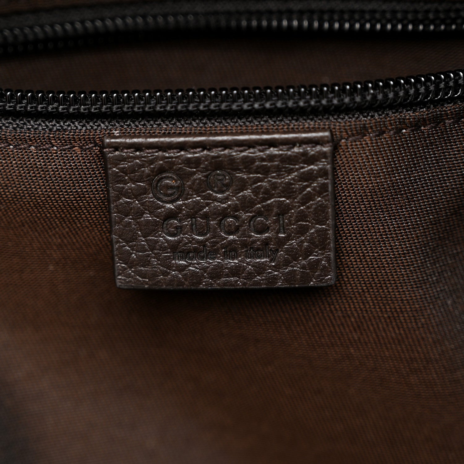Gucci Monogram Travel Backpack Dark Brown 6 of 10