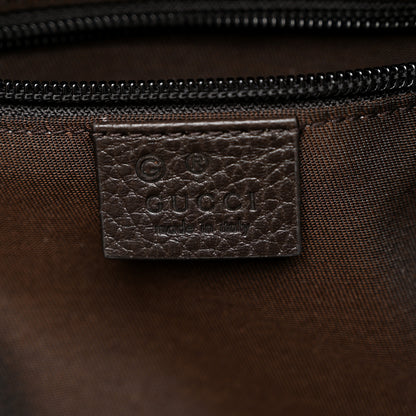 Gucci Monogram Travel Backpack Dark Brown 6 of 10