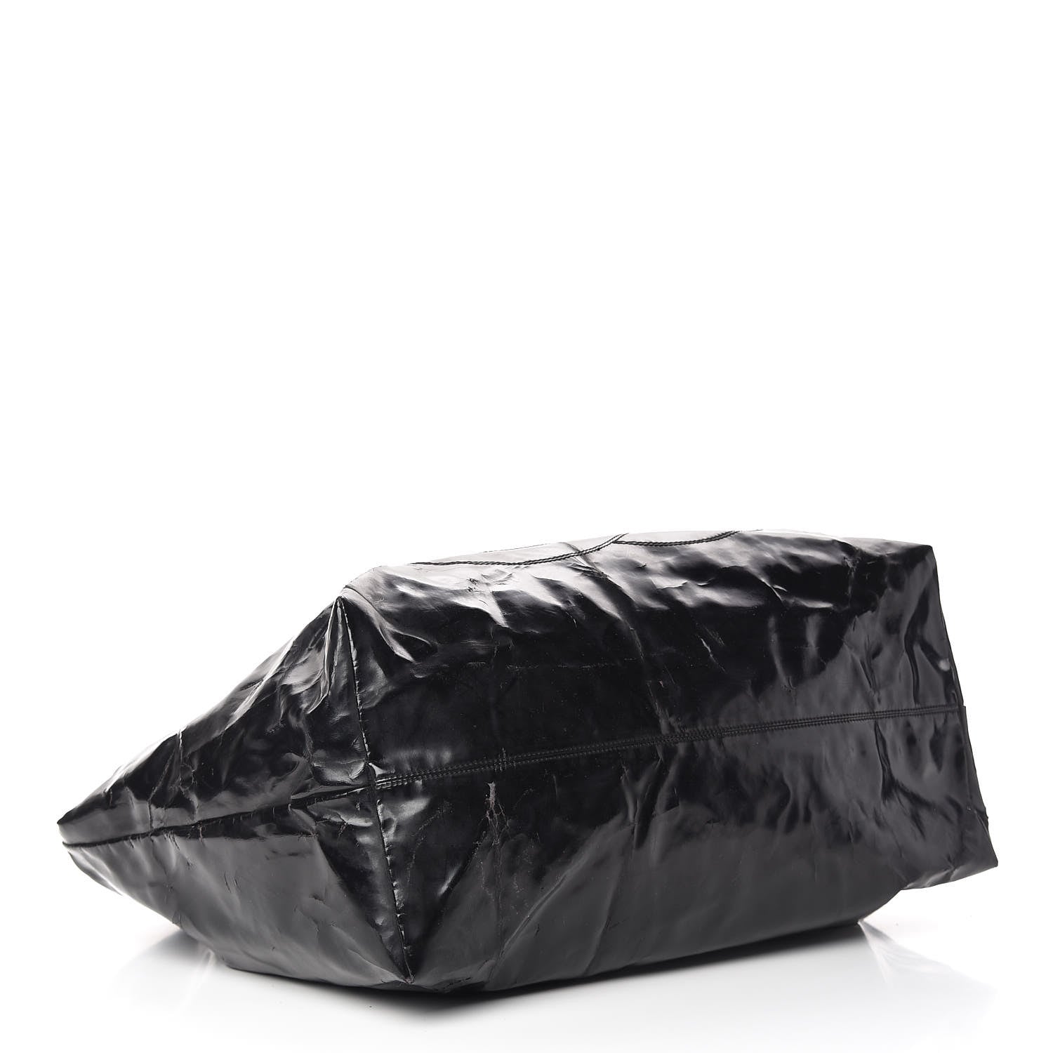 Chanel Vinyl XL Coco Cabas Black 5 of 21