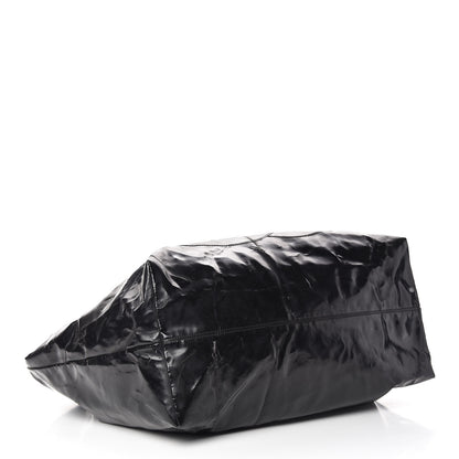 Chanel Vinyl XL Coco Cabas Black 5 of 21