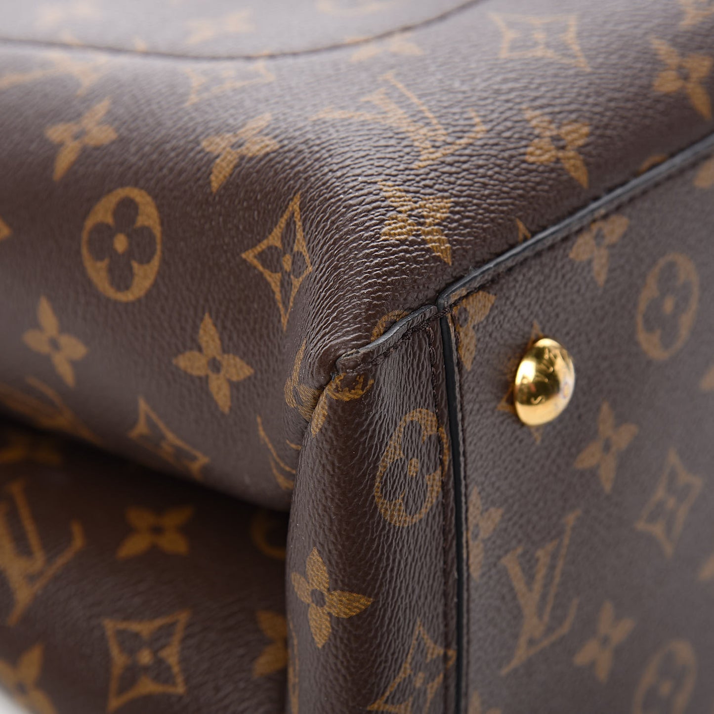 Monogram Flower Tote Black